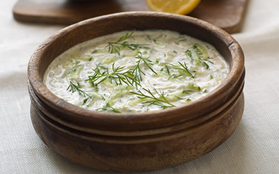 Roasted Flax-acado Tzatziki